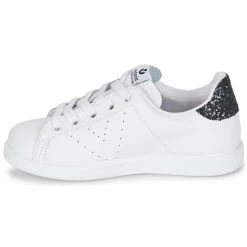 Chaussures Fille Baskets basses Victoria DEPORTIVO BASKET PIEL KID Blanc -Baskets mode Soldes 3771284 500 D