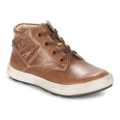 Chaussures Garçon Baskets montantes GBB NINO Marron
