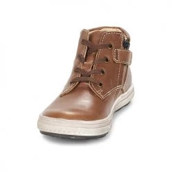 Chaussures Garçon Baskets montantes GBB NINO Marron -Baskets mode Soldes 3840621 500 C