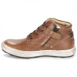 Chaussures Garçon Baskets montantes GBB NINO Marron -Baskets mode Soldes 3840621 500 D