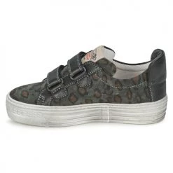 Chaussures Enfant Baskets basses Diesel JERMAN Gris / Léopard -Baskets mode Soldes 425281 500 D