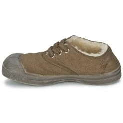 Chaussures Enfant Baskets basses Bensimon TENNIS FOURREES Marron -Baskets mode Soldes 482962 500 D