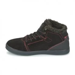 Chaussures Enfant Baskets montantes DC Shoes CRISIS HIGH WNT Noir / Rouge / Blanc -Baskets mode Soldes 5693975 500 D