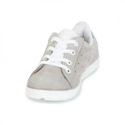 Chaussures Fille Baskets basses Citrouille et Compagnie HINETTE Gris / Argenté -Baskets mode Soldes 6013888 500 C
