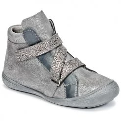 Chaussures Fille Baskets montantes Citrouille et Compagnie HISSOU Gris