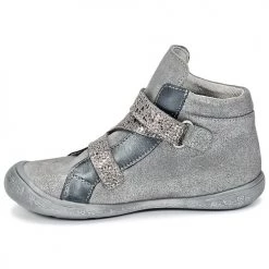 Chaussures Fille Baskets montantes Citrouille et Compagnie HISSOU Gris -Baskets mode Soldes 6013942 500 D