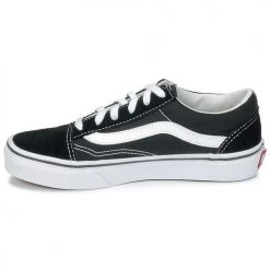 Chaussures Enfant Baskets basses Vans OLD SKOOL Noir / Blanc -Baskets mode Soldes 6094942 500 D