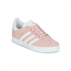 Chaussures Fille Baskets basses adidas Originals GAZELLE C Rose