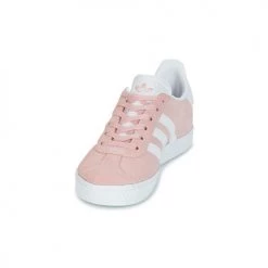 Chaussures Fille Baskets basses adidas Originals GAZELLE C Rose -Baskets mode Soldes 6687705 500 C