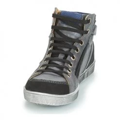 Chaussures Garçon Baskets montantes GBB ANGELO Gris -Baskets mode Soldes 6735306 500 C