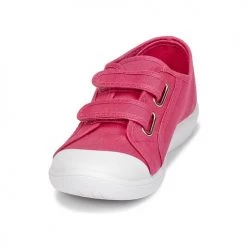 Chaussures Fille Baskets basses Citrouille et Compagnie GLASSIA Rose -Baskets mode Soldes 6796381 500 C