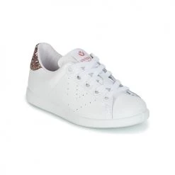 Chaussures Fille Baskets basses Victoria DEPORTIVO BASKET PIEL KID Blanc
