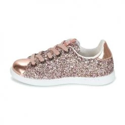 Chaussures Fille Baskets basses Victoria COMETA MULTI Rose -Baskets mode Soldes 6846029 500 D