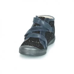 Chaussures Fille Baskets montantes GBB NADEGE Bleu / Noir -Baskets mode Soldes 6902386 500 C