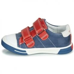 Chaussures Garçon Baskets basses Catimini SORBIER Bleu / Rouge -Baskets mode Soldes 6903034 500 D