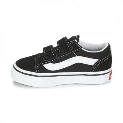 Chaussures Enfant Baskets basses Vans OLD SKOOL V Noir / Blanc -Baskets mode Soldes 6950266 500 D