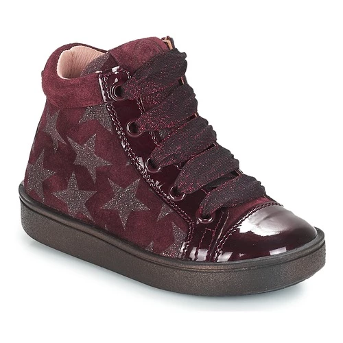 Chaussures Fille Baskets montantes Acebo's MASSA Bordeaux 1 Chaussures Fille Baskets montantes Acebo's MASSA Bordeaux