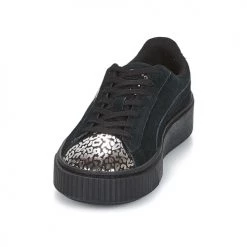 Chaussures Fille Baskets basses Puma G PS S PLATFORM ATHLUXE.BL BLACK -Baskets mode Soldes 8031511 500 C