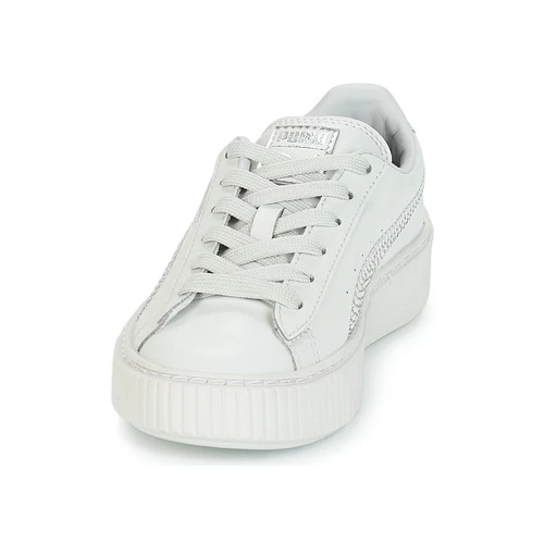 Chaussures Fille Baskets basses Puma G PS B PLATFORM BLING.GRAY GRAY 3 Chaussures Fille Baskets basses Puma G PS B PLATFORM BLING.GRAY GRAY – Image 3