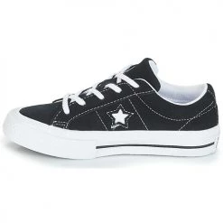 Chaussures Enfant Baskets basses Converse ONE STAR OX Black/White -Baskets mode Soldes 8151715 500 D