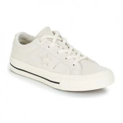 Chaussures Enfant Baskets basses Converse ONE STAR OX blanc