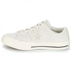 Chaussures Enfant Baskets basses Converse ONE STAR OX blanc -Baskets mode Soldes 8151717 500 D