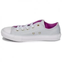 Chaussures Fille Baskets montantes Converse CHUCK TAYLOR ALL STAR HI Pure Platinum/Fuchsia Glow/White 7 Chaussures Fille Baskets montantes Converse CHUCK TAYLOR ALL STAR HI Pure Platinum/Fuchsia Glow/White -Baskets mode Soldes 8151756 500 D