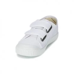 Chaussures Enfant Baskets basses Victoria BLUCHER LONA DOS VELCROS Blanc -Baskets mode Soldes 816909 500 C