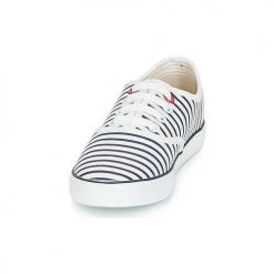Chaussures Fille Baskets basses André MARINETTE Blanc -Baskets mode Soldes 8400851 500 C