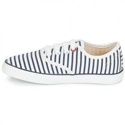 Chaussures Fille Baskets basses André MARINETTE Blanc -Baskets mode Soldes 8400851 500 D