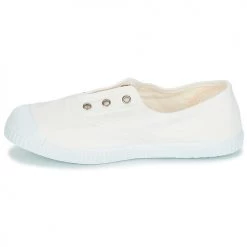 Chaussures Fille Baskets basses André LES VACANCES Blanc -Baskets mode Soldes 8400872 500 D