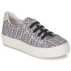 Chaussures Fille Baskets basses Shwik STEP LO CUT Noir / Blanc