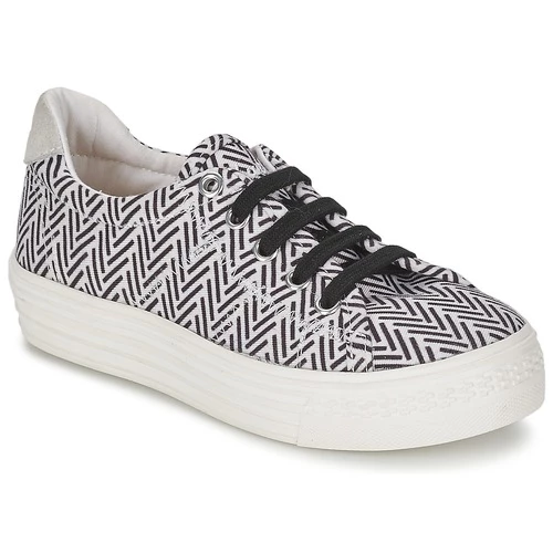 Chaussures Fille Baskets basses Shwik STEP LO CUT Noir / Blanc 1 Chaussures Fille Baskets basses Shwik STEP LO CUT Noir / Blanc