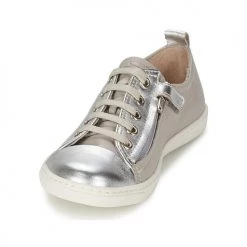 Chaussures Fille Baskets basses Shwik SLIM LO CUT Argent -Baskets mode Soldes 846356 500 C