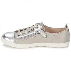 Chaussures Fille Baskets basses Shwik SLIM LO CUT Argent -Baskets mode Soldes 846356 500 D