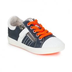 Chaussures Garçon Baskets basses GBB MAXANCE VTE MARINE-BLANC DPF/2706