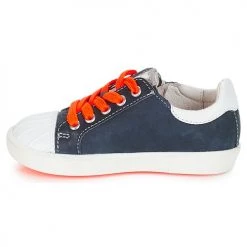 Chaussures Garçon Baskets basses GBB MAXANCE VTE MARINE-BLANC DPF/2706 -Baskets mode Soldes 8600002 500 D