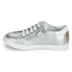 Chaussures Fille Baskets basses GBB ASTOLA Argenté -Baskets mode Soldes 9019301 500 D