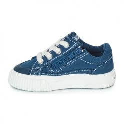 Chaussures Enfant Baskets basses Victoria TRIBU LONA RETRO Bleu -Baskets mode Soldes 9670103 500 D